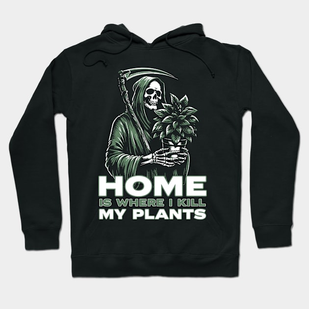 Crazy Plant Lady Botanist House Plant Lover Plant Parent Hoodie by Emmi Fox Designs